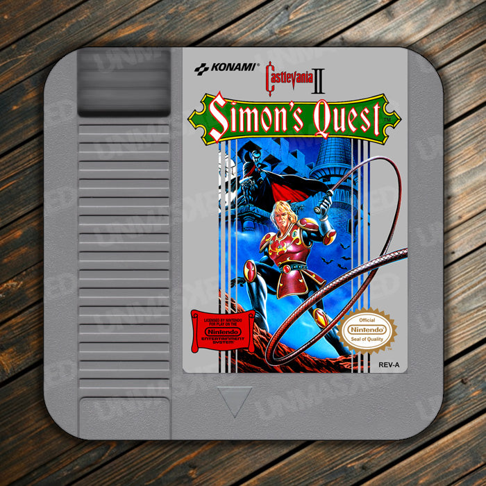 Castlevania II Simon's Quest NES Drink Coaster