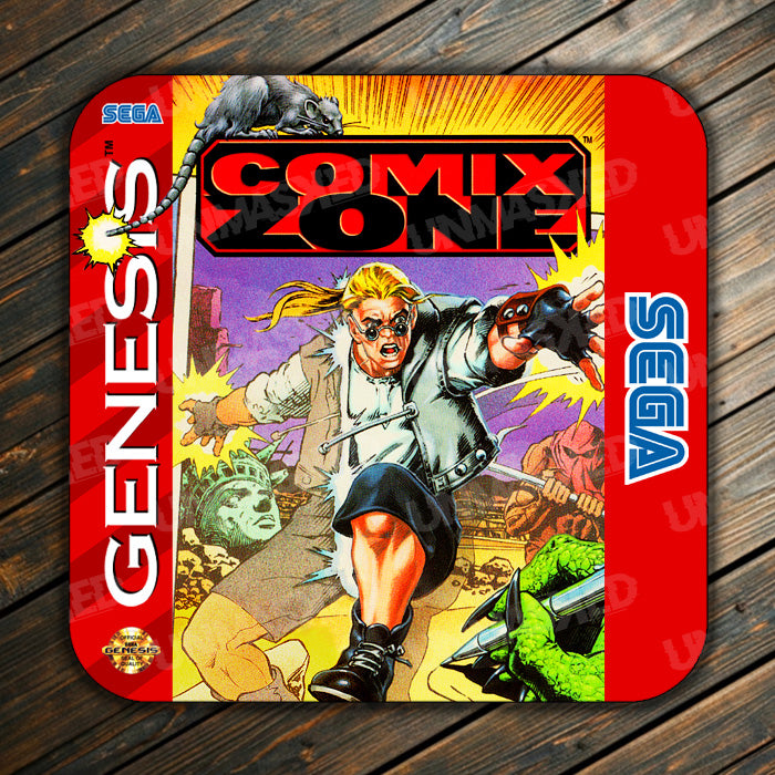 Comix Zone Genesis Drink Coaster