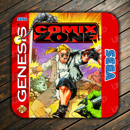 Comix Zone Genesis Drink Coaster