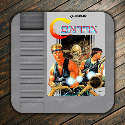 Contra NES Drink Coaster