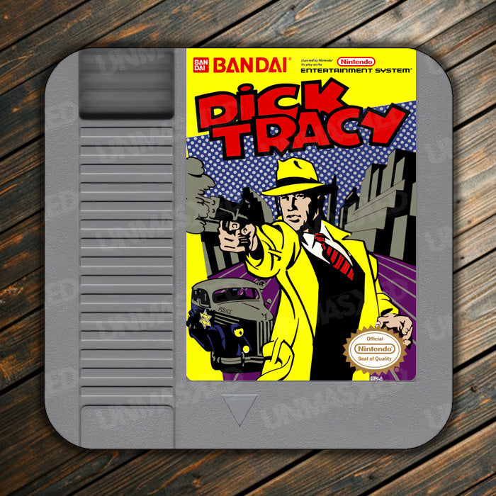 Dick Tracy NES Drink Coaster