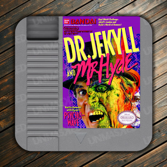 Dr. Jekyll and Mr. Hyde NES Drink Coaster