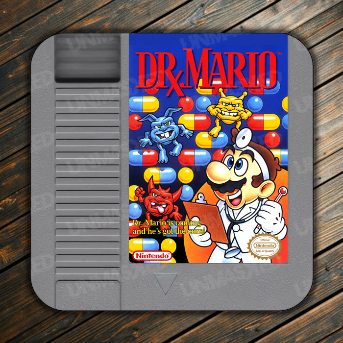 Dr. Mario NES Drink Coaster