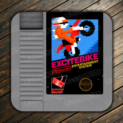 Excitebike NES Drink Coaster