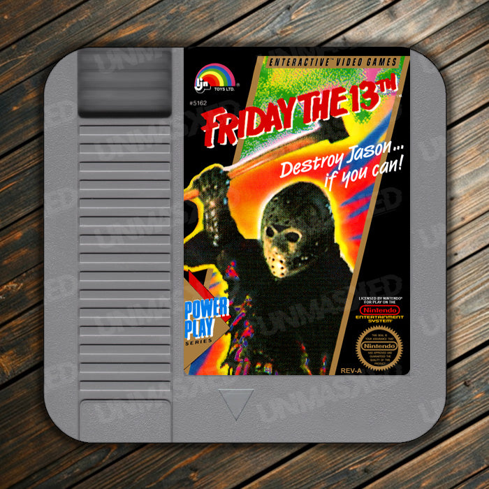 Friday the 13th NES Drink Coaster