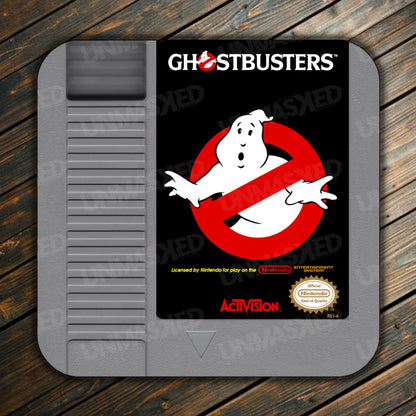 Ghostbusters NES Drink Coaster