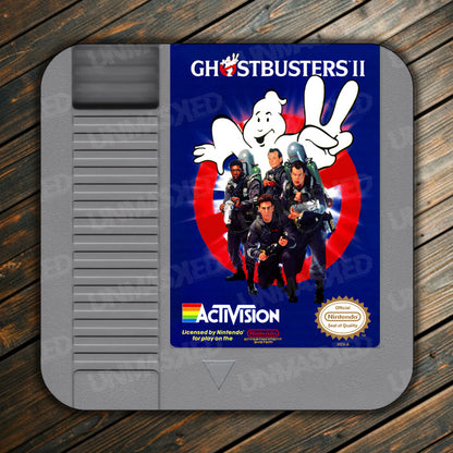 Ghostbusters II NES Drink Coaster