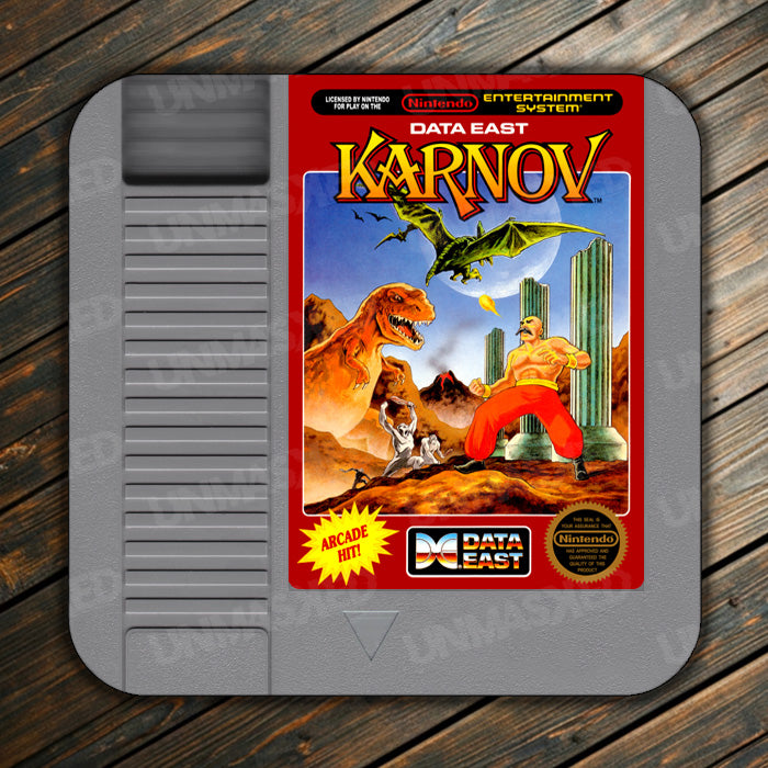 Karnov NES Drink Coaster