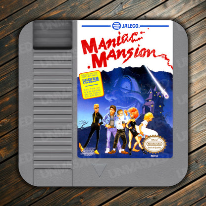 Maniac Mansion NES Drink Coaster