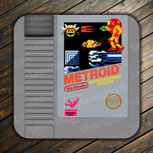 Metroid NES Drink Coaster