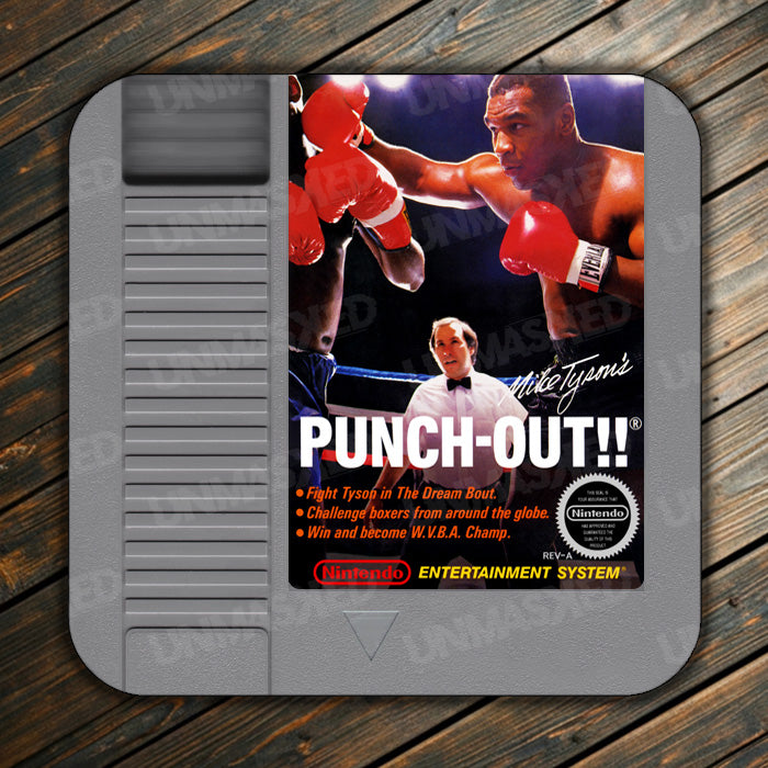 Mike Tyson's Punch-Out!! NES Drink Coaster