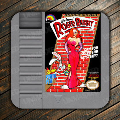 Who Framed Roger Rabbit NES Drink Coaster