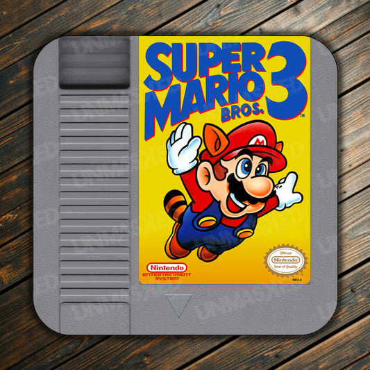 Super Mario Bros 3 NES Drink Coaster