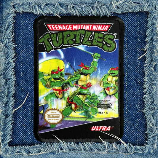 Teenage Mutant Ninja Turtles NES Iron-On Patch