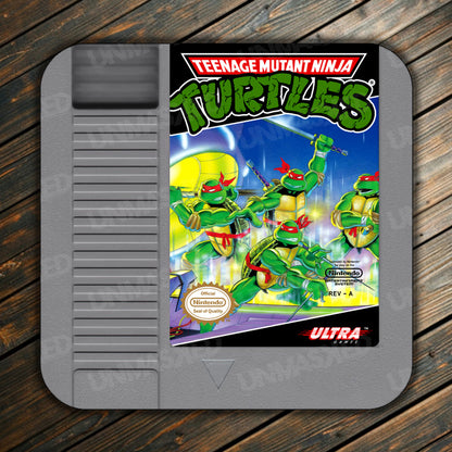 Teenage Mutant Ninja Turtles NES Drink Coaster