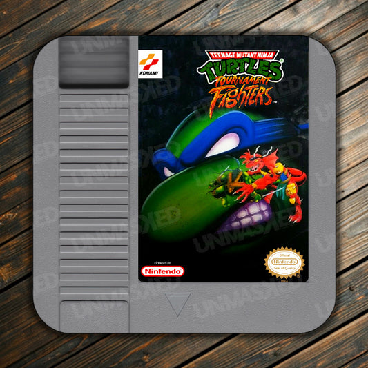 TMNT: Tournament Fighters NES Drink Coaster