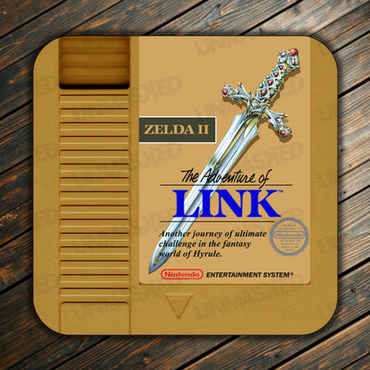 Zelda II: The Adventure of Link NES Drink Coaster