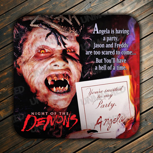 Night of the Demons Drink Coaster