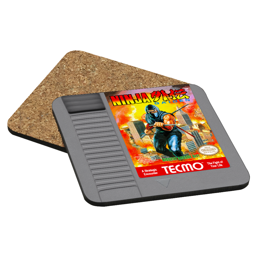 Ninja Gaiden NES Drink Coaster