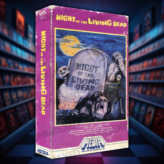 Night of the Living Dead Supersized VHS Wall Art