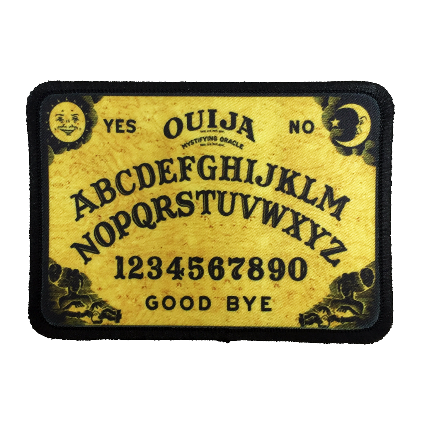 Ouija Board Iron-On Patch - UNMASKED Horror & Punk Patches and Decor