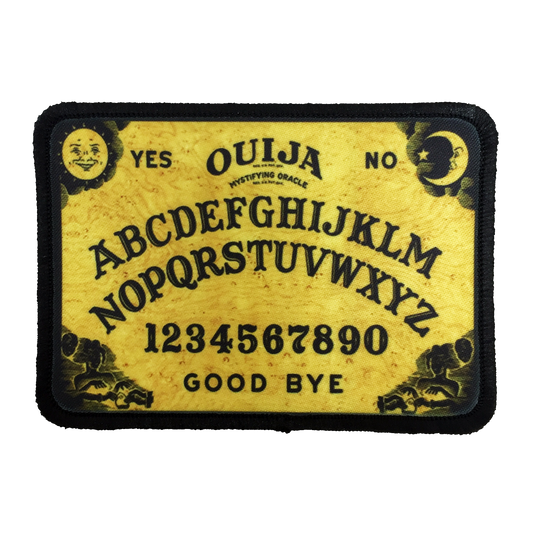 Ouija Board Iron-On Patch - UNMASKED Horror & Punk Patches and Decor