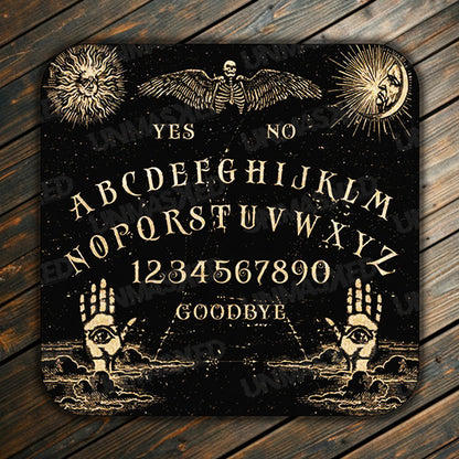 Gothic Ouija Board Drink Coaster