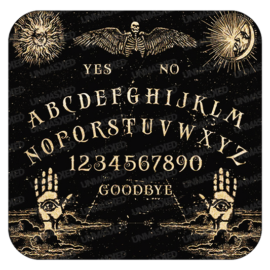 Gothic Ouija Board Drink Coaster