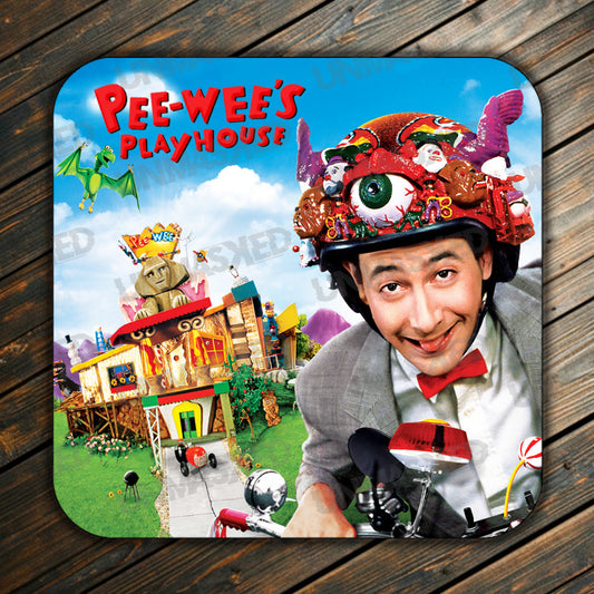 Pee-wee's Playhouse Drink Coaster