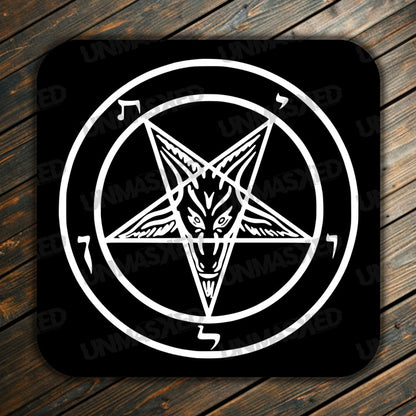 Pentagram Drink Coaster