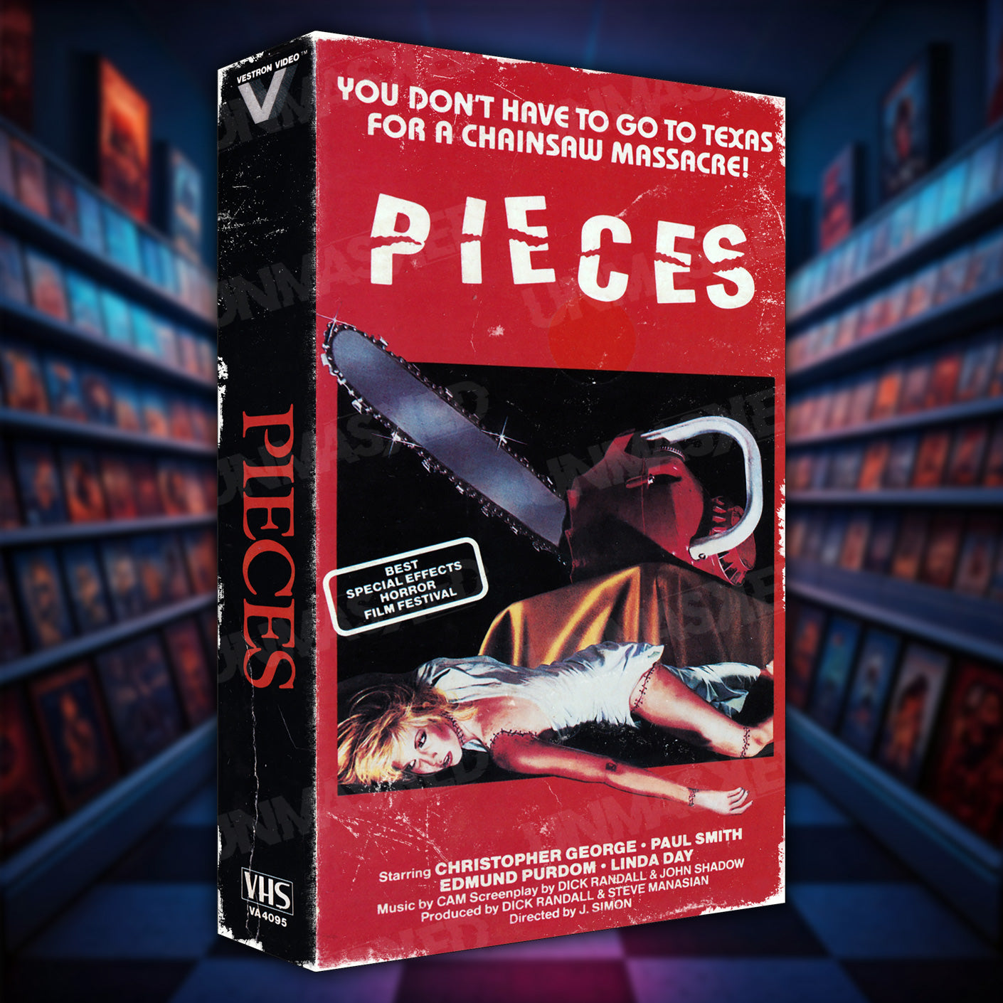 Pieces Supersized VHS Wall Art