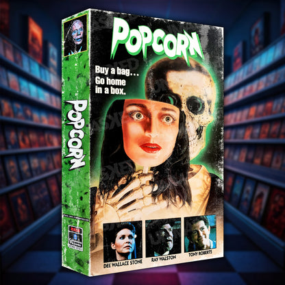 Popcorn Supersized VHS Wall Art