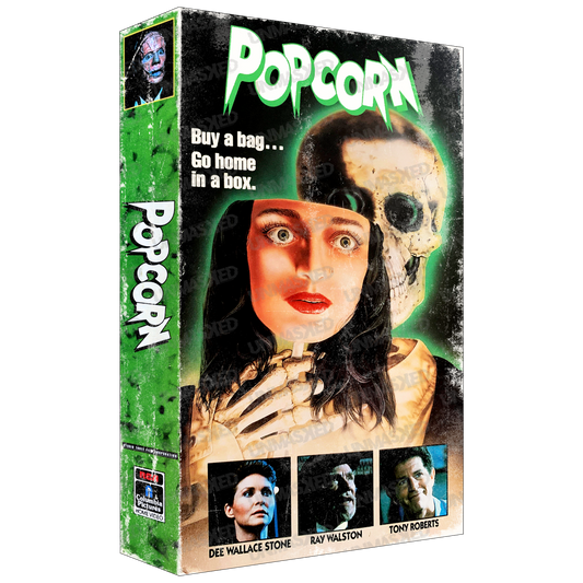 Popcorn Supersized VHS Wall Art