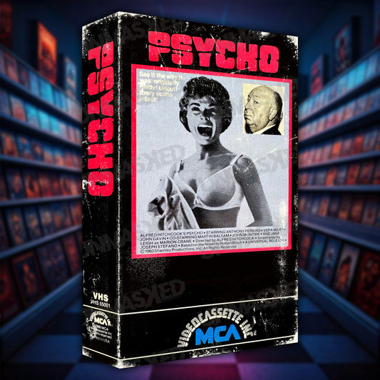 Psycho Supersized VHS Wall Art