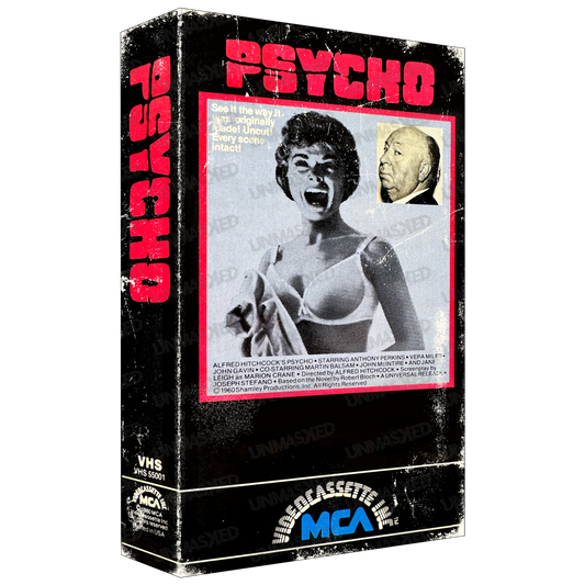 Psycho Supersized VHS Wall Art