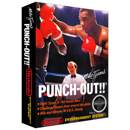 Mike Tyson's Punch-Out!! Supersized NES Wall Art