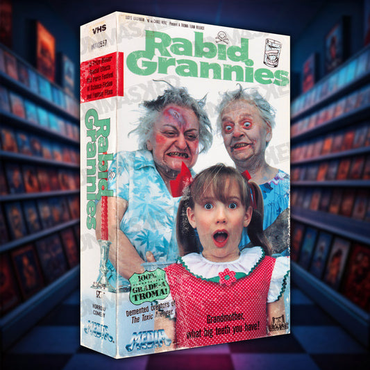 Rabid Grannies VHS Wall Art