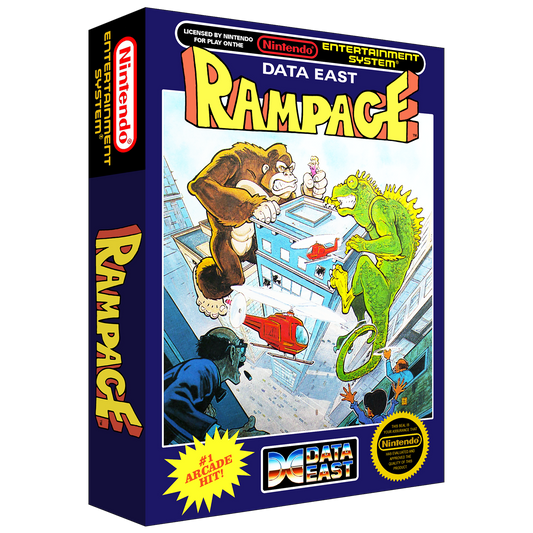 Rampage Supersized NES Wall Art