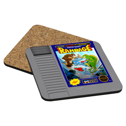 Rampage NES Drink Coaster