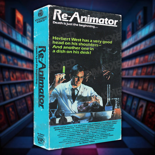 Re-Animator Supersized VHS Wall Art