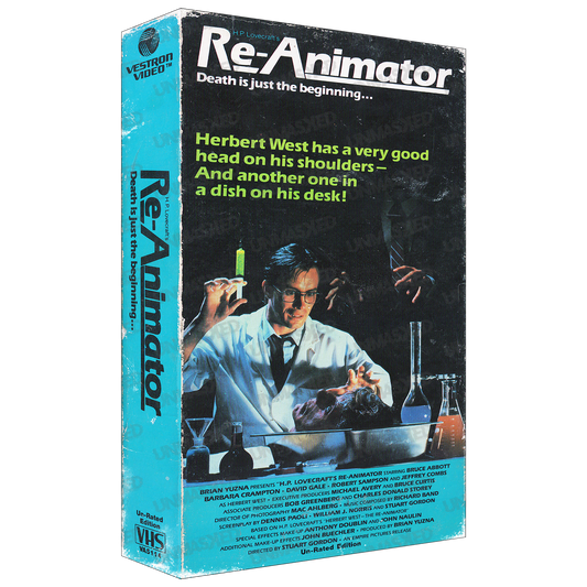 Re-Animator Supersized VHS Wall Art