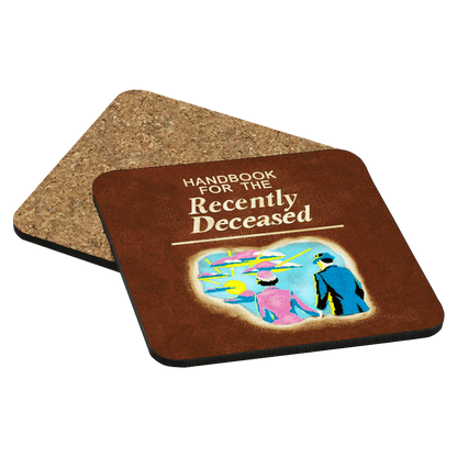 Handbook for the Recently Deceased Drink Coaster