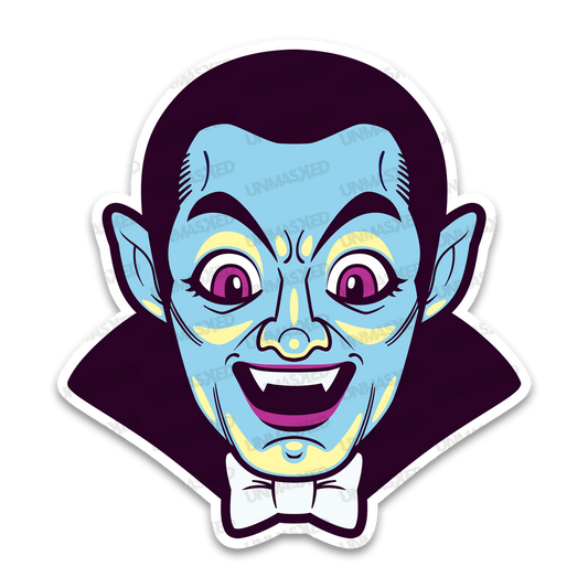 Retro Dracula Sticker