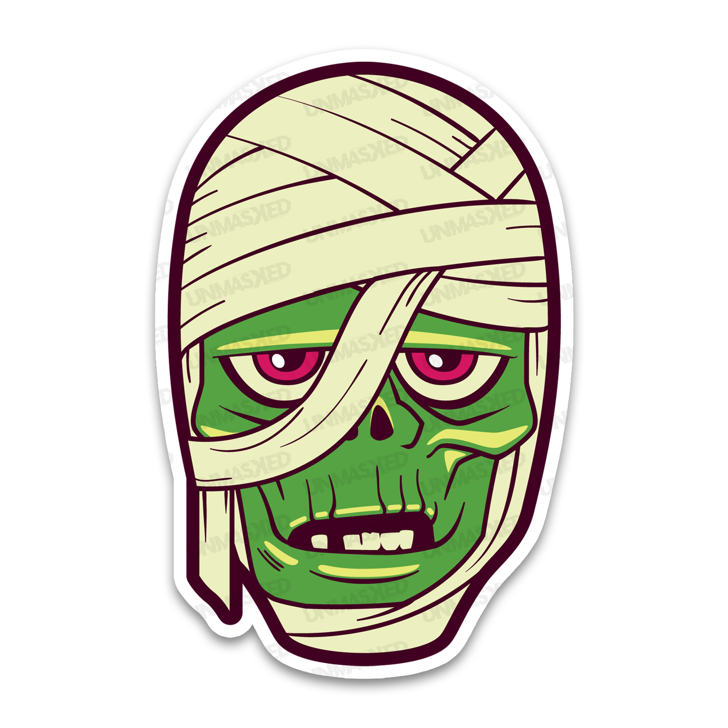 Retro Mummy Sticker