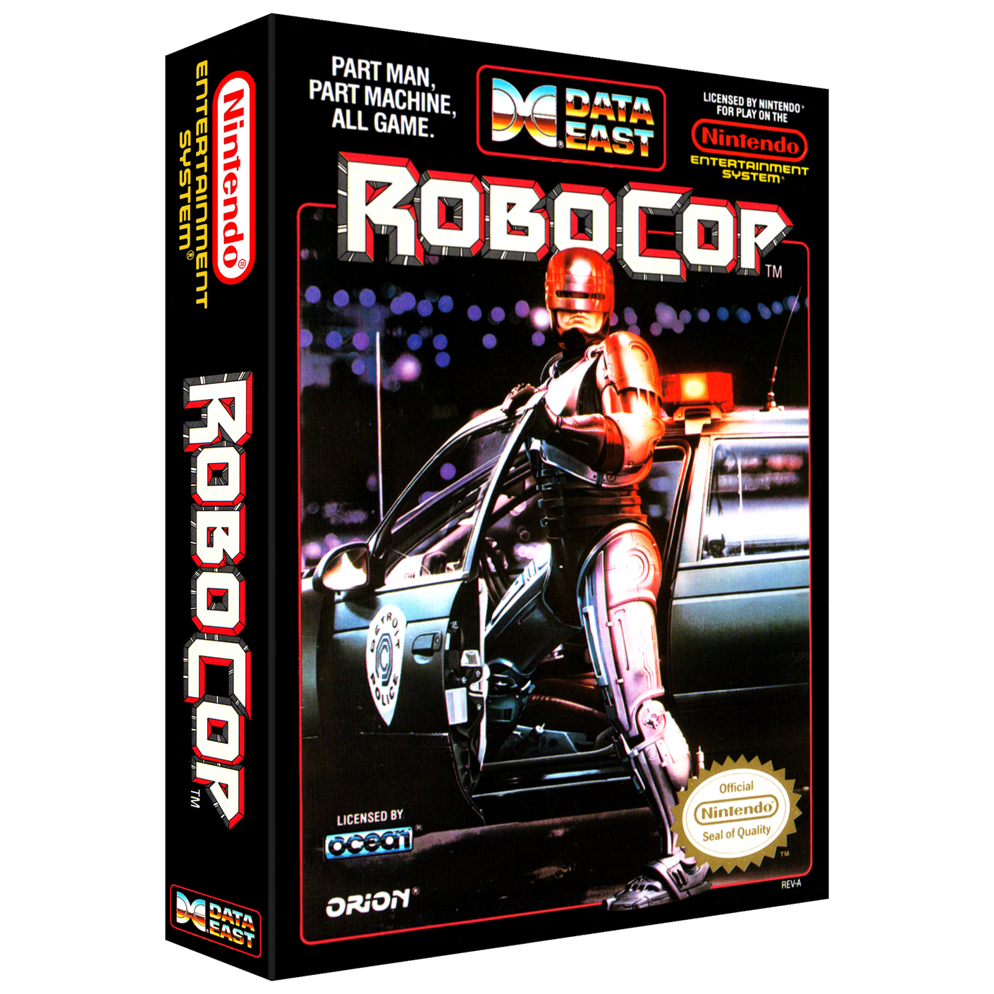 RoboCop Supersized NES Wall Art