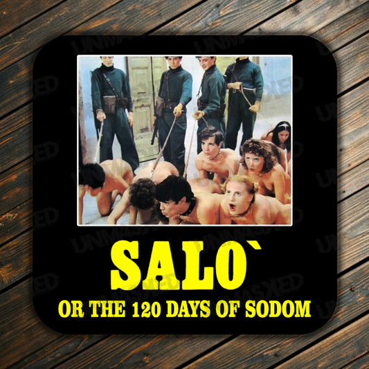 Salo 120 Days of Sodom Drink Coaster