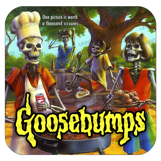 Goosebumps Say Cheese and Die Drink Coaster