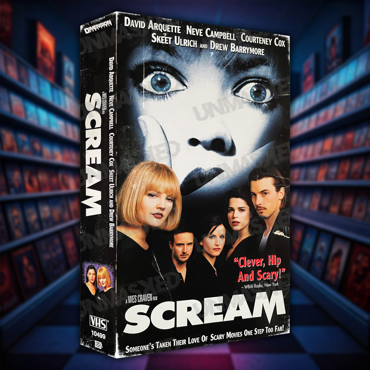 Scream Supersized VHS Wall Art