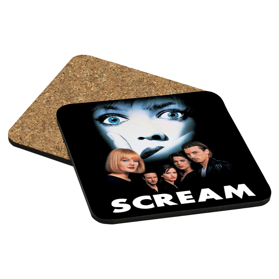 Scream Drink Coaster