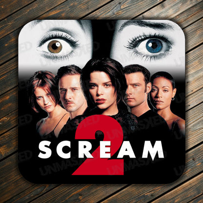 Scream 2 Drink Coaster